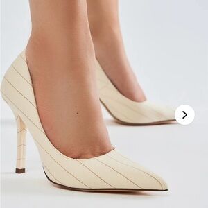 Elegant Cream High Heels